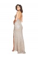 Sleeveless Spaghetti Straps Criss Cross Open Back Sequin & Sparkling Sequin Mermaid Black Tie Evening Gown / Prom Dress / Bridesmaid Dress Newcastle