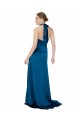 Sleeveless Halter Neck Open Back Silk like Satin A-Line Formal Evening Gown / Prom Dress / Bridesmaid Dress Newcastle