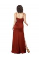 Sleeveless Red Spaghetti Straps Low Back Silk like Satin A-Line Formal Evening Gown / Prom Dress / Bridesmaid Dress Newcastle