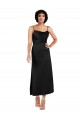 Sleeveless Spaghetti Straps Silk like Satin A-Line Formal Evening Gown / Prom Dress / Bridesmaid Dress Newcastle