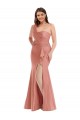 Sleeveless One Shoulder Silk like Satin Mermaid Black Tie Plus Size Evening Gown / Prom Dress / Bridesmaid Dress Newcastle