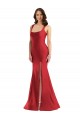 Sleeveless Square Neck Silk like Satin Mermaid Formal Plus Size Evening Gown / Prom Dress / Bridesmaid Dress Newcastle