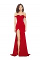 Sleeveless Off the Shoulder Silk like Satin A-Line Formal Evening Gown / Prom Dress / Bridesmaid Dress Newcastle