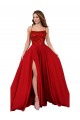 Sleeveless Spaghetti Straps Criss Cross Open Back Spandex & Lace A-Line Semi Formal Evening Dress / Prom Dress / Bridesmaid Dress Newcastle