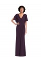 Split Sleeves V-Neck Spandex Sheath Formal Evening Gown / Prom Dress / Bridesmaid Dress Newcastle