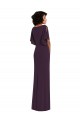 Split Sleeves V-Neck Spandex Sheath Formal Evening Gown / Prom Dress / Bridesmaid Dress Newcastle