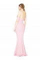 Sleeveless Pink Strapless Low Back Stretch Crepe A-Line Formal Evening Gown / Prom Dress / Bridesmaid Dress Newcastle