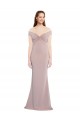 Sleeveless Off the Shoulder Keyhole Back Stretch Crepe Mermaid Formal Evening Gown / Prom Dress / Bridesmaid Dress Newcastle