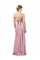 Sleeveless Spaghetti Straps Open Back Stretch Crepe Sheath Formal Evening Gown / Prom Dress / Bridesmaid Dress Newcastle