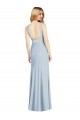 Sleeveless Halter Neck Backless Stretch Crepe Trumpet Formal Evening Gown / Bridesmaid Dress Newcastle