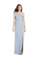 Sleeveless Off the Shoulder Stretch Crepe Trumpet Formal Dress / Bridesmaid Dress Newcastle