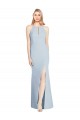 Sleeveless Halter Neck Keyhole Back Stretch Crepe Trumpet Semi Formal Evening Dress / Prom Dress / Bridesmaid Dress Newcastle