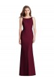 Sleeveless Bateau Neck Open Back Stretch Crepe Trumpet Semi Formal Evening Dress / Bridesmaid Dress Newcastle