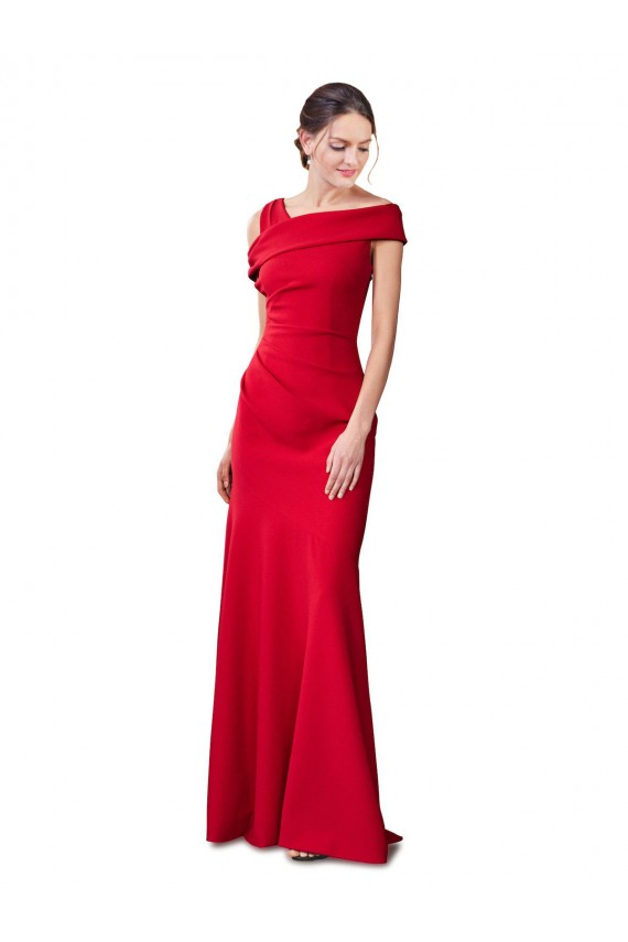 Sleeveless Stretch Crepe Mermaid Formal Evening Gown / Prom Dress / Bridesmaid Dress Newcastle