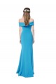 Sleeveless Off the Shoulder Stretch Crepe Sheath Formal Dress / Bridesmaid Dress Newcastle