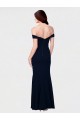 Sleeveless Off the Shoulder Low Back Stretch Crepe Mermaid Formal Dress / Bridesmaid Dress Newcastle