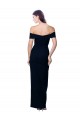 Sleeveless Black Off the Shoulder Stretch Crepe Mermaid Formal Dress / Bridesmaid Dress Newcastle