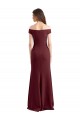 Sleeveless Off the Shoulder Stretch Crepe Sheath Prom Dress / Bridesmaid Dress Newcastle