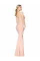 Sleeveless Nude Sweetheart Stretch Crepe Mermaid Formal Dress / Bridesmaid Dress Newcastle