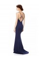Sleeveless Halter Neck Criss Cross Open Back Stretch Crepe Mermaid Formal Evening Gown / Prom Dress / Bridesmaid Dress Newcastle