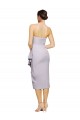 Sleeveless Strapless Low Back Stretch Crepe Sheath High Low Evening Gown / Prom Dress / Bridesmaid Dress Newcastle
