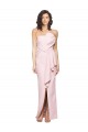 Sleeveless Pink Strapless Low Back Stretch Crepe Sheath Formal Dress / Bridesmaid Dress Newcastle