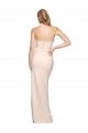 Sleeveless Nude Strapless Low Back Stretch Crepe Sheath Formal Evening Gown / Prom Dress / Bridesmaid Dress Newcastle