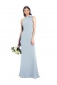 Sleeveless Bow Neck Open Back Stretch Crepe Trumpet Semi Formal Evening Dress / Prom Dress / Bridesmaid Dress Newcastle