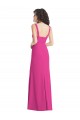 Sleeveless Square Neck Low Back Stretch Crepe Trumpet Semi Formal Evening Dress / Prom Dress / Bridesmaid Dress Newcastle