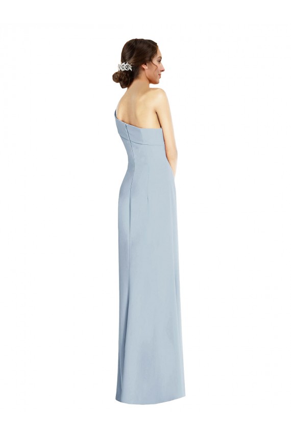 Sleeveless Off the Shoulder Stretch Crepe Trumpet Formal Evening Gown / Prom Dress / Bridesmaid Dress Newcastle