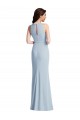 Sleeveless Halter Neck Stretch Crepe Trumpet Formal Dress / Bridesmaid Dress Newcastle