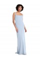 Sleeveless Square Neck Stretch Crepe Sheath Prom Dress / Bridesmaid Dress Newcastle