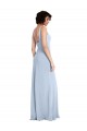 Sleeveless Square Neck Stretch Crepe Sheath Prom Dress / Bridesmaid Dress Newcastle