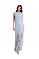 Sleeveless Halter Neck Criss Cross Open Back Stretch Crepe Sheath Formal Evening Gown / Prom Dress / Bridesmaid Dress Newcastle