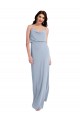 Sleeveless Spaghetti Straps V-Back Stretch Crepe Sheath Formal Evening Gown / Prom Dress / Bridesmaid Dress Newcastle