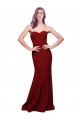 Sleeveless Sweetheart Low Back Stretch Crepe Sheath Formal Evening Gown / Prom Dress / Bridesmaid Dress Newcastle