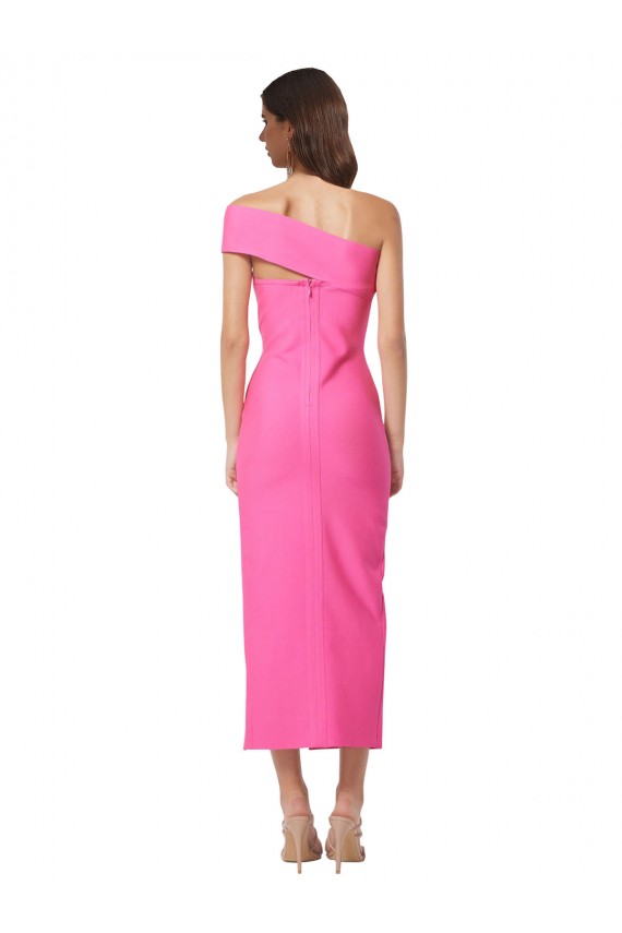 Sleeveless One Shoulder Stretch Crepe Sheath Evening Gown / Prom Dress / Bridesmaid Dress Newcastle