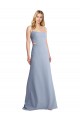 Sleeveless Spaghetti Straps Open Back Stretch Crepe A-Line Prom Dress / Bridesmaid Dress Newcastle