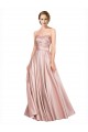 Sleeveless Sweetheart Low Back Stretch Satin A-Line Black Tie Evening Gown / Prom Dress / Bridesmaid Dress Newcastle