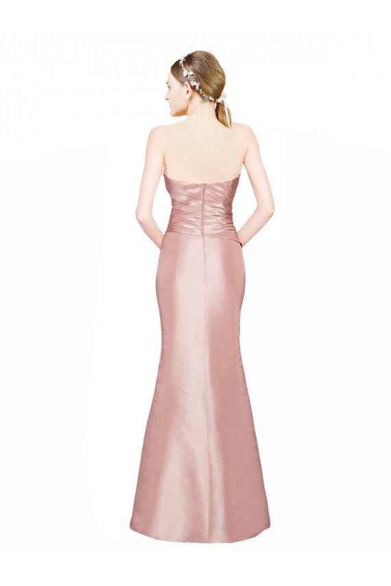 Sleeveless Sweetheart Low Back Stretch Satin A-Line Formal Evening Gown / Prom Dress / Bridesmaid Dress Newcastle