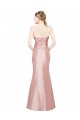 Sleeveless Sweetheart Low Back Stretch Satin A-Line Formal Evening Gown / Prom Dress / Bridesmaid Dress Newcastle