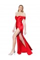 Sleeveless Off the Shoulder Stretch Satin Mermaid Formal Evening Gown / Prom Dress / Bridesmaid Dress Newcastle