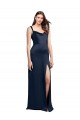 Sleeveless Cowl Neck Low Back Stretch Satin A-Line Formal Evening Gown / Prom Dress / Bridesmaid Dress Newcastle