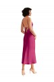 Sleeveless V-Neck Low Back Stretch Satin A-Line Formal Evening Gown / Prom Dress / Bridesmaid Dress Newcastle