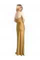 Sleeveless Strapless Stretch Satin A-Line Formal Evening Gown / Prom Dress / Bridesmaid Dress Newcastle