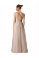 Sleeveless Spaghetti Straps Keyhole Back Tulle A-Line Formal Dress / Bridesmaid Dress Newcastle