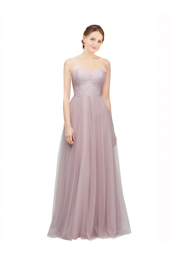 Sleeveless Sweetheart Tulle & Lace A-Line Bridesmaid Dress / Evening Dress Newcastle
