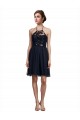 Sleeveless Halter Neck Tulle A-Line Bridesmaid Gown Newcastle