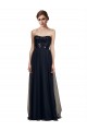 Sleeveless Black Sweetheart Tulle A-Line Bridesmaid Gown Newcastle