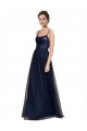 Sleeveless Spaghetti Straps Tulle & Lace A-Line Bridesmaid Dress Newcastle